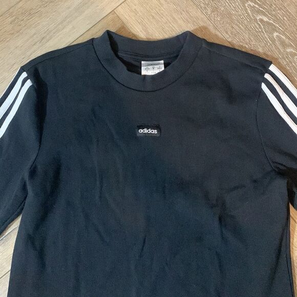 Adidas Ribbed Mini Dress - Picture 2 of 5